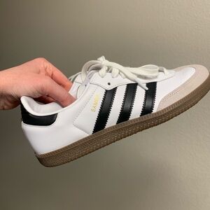 adidas Samba White Black Gum Sneakers